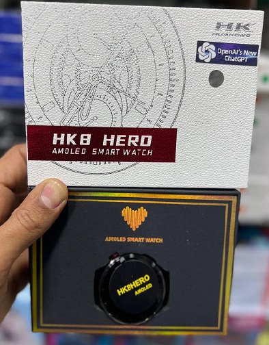 ساعت هوشمند صفحه  مدل HK8 Hero
